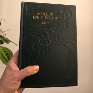 Modern Lyric Poetry by Herbert Bates